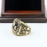 NHL 1992 Pittsburgh Penguins Stanley Cup Championship Replica Fan Ring with Wooden Display Case