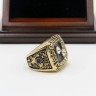 NHL 1992 Pittsburgh Penguins Stanley Cup Championship Replica Fan Ring with Wooden Display Case