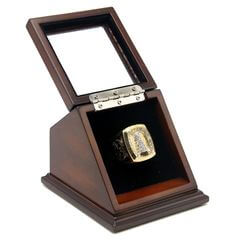 NHL 1993 Montreal Canadiens Stanley Cup Championship Replica Fan Ring with Wooden Display Case