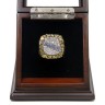 NHL 1994 New York Rangers Stanley Cup Championship Replica Fan Ring with Wooden Display Case