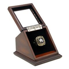 NHL 1996 Colorado Avalanche Stanley Cup Championship Replica Fan Ring with Wooden Display Case