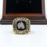 NHL 1996 Colorado Avalanche Stanley Cup Championship Replica Fan Ring with Wooden Display Case