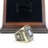 NHL 1996 Colorado Avalanche Stanley Cup Championship Replica Fan Ring with Wooden Display Case