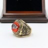 NHL 1997 Detroit Red Wings Stanley Cup Championship Replica Fan Ring with Wooden Display Case