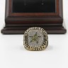 NHL 1999 Dallas Stars Stanley Cup Championship Replica Fan Ring with Wooden Display Case