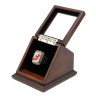 NHL 2000 New Jersey Devils Stanley Cup Championship Replica Fan Ring with Wooden Display Case