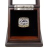 NHL 2001 Colorado Avalanche Stanley Cup Championship Replica Fan Ring with Wooden Display Case