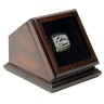 NHL 2001 Colorado Avalanche Stanley Cup Championship Replica Fan Ring with Wooden Display Case