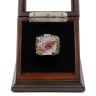 NHL 2002 Detroit Red Wings Stanley Cup Championship Replica Fan Ring with Wooden Display Case
