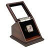 NHL 2003 New Jersey Devils Stanley Cup Championship Replica Fan Ring with Wooden Display Case