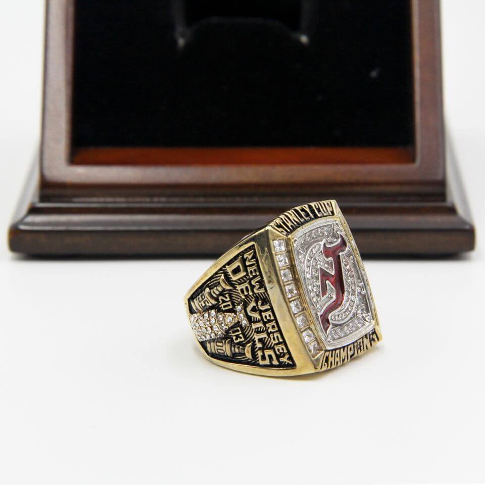 2003 New Jersey Devils Stanley Cup Ring Team championship ring