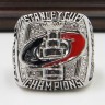 NHL 2006 Carolina Hurricanes Stanley Cup Championship Replica Fan Ring with Wooden Display Case