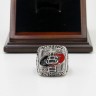 NHL 2006 Carolina Hurricanes Stanley Cup Championship Replica Fan Ring with Wooden Display Case