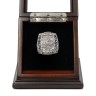 NHL 2010 Chicago Blackhawks Stanley Cup Championship Replica Fan Ring with Wooden Display Case