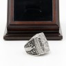 NHL 2010 Chicago Blackhawks Stanley Cup Championship Replica Fan Ring with Wooden Display Case