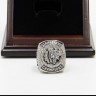 NHL 2015 Chicago Blackhawks Stanley Cup Championship Replica Fan Ring with Wooden Display Case