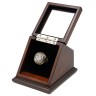 NFL 1985 Super Bowl XX Chicago Bears Championship Replica Fan Ring with Wooden Display Case 