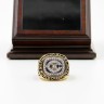 NFL 1985 Super Bowl XX Chicago Bears Championship Replica Fan Ring with Wooden Display Case 