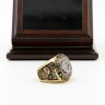 NFL 1985 Super Bowl XX Chicago Bears Championship Replica Fan Ring with Wooden Display Case 