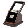 NFL 1997 Super Bowl XXXII Denver Broncos Championship Replica Fan Ring with Wooden Display Case