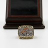 NFL 1998 Super Bowl XXXIII Denver Broncos Championship Replica Fan Ring with Wooden Display Case