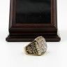 NFL 1998 Super Bowl XXXIII Denver Broncos Championship Replica Fan Ring with Wooden Display Case