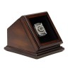 NFL 2010 Super Bowl XLV Green Bay Packers Championship Replica Fan Ring with Wooden Display Case - Rodgers