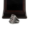 NFL 2010 Super Bowl XLV Green Bay Packers Championship Replica Fan Ring with Wooden Display Case - Rodgers