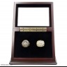 MLB 1970 1983 Baltimore Orioles World Series Championship Replica Fan Rings with Wooden Display Case Set
