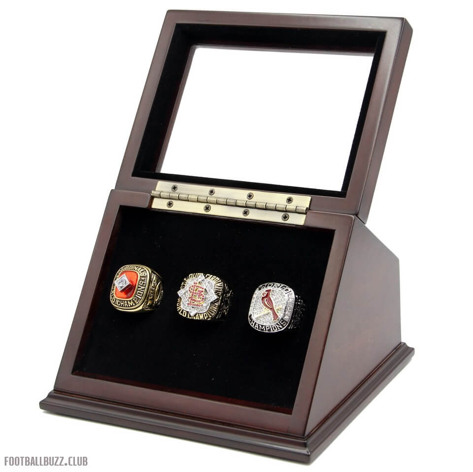 2 - St. Louis Cardinals 1964 World Series Champions Replica Rings