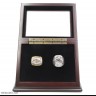 NFL 2000 2012 Baltimore Ravens Super Bowl Championship Replica Fan Rings with Wooden Display Case Set