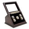 NFL 1971 1977 1992 1993 1995 Dallas Cowboys Super Bowl Championship Replica Fan Rings with Wooden Display Case Set