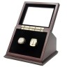 NHL 1986 1993 Montreal Canadiens Stanley Cup Championship Replica Fan Rings with Wooden Display Case Set